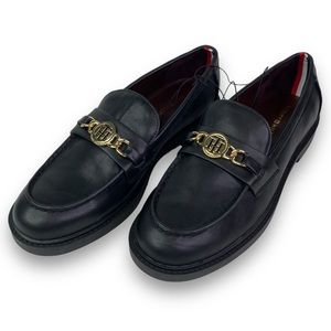 NEW Tommy Hilfiger Women's Terina Loafer Flats in Black Size 10